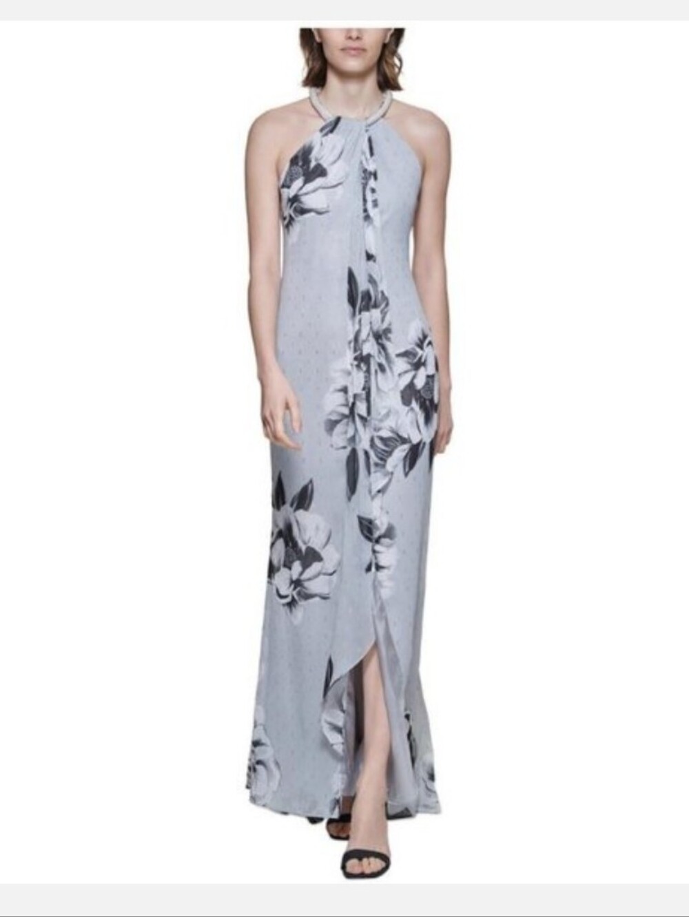 Calvin Klien Maxi Metallic Dress